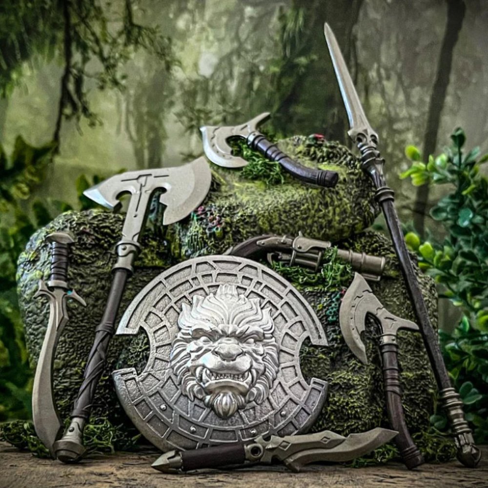 PRIMAL ACCESSORIES - IRON WEAPON SET